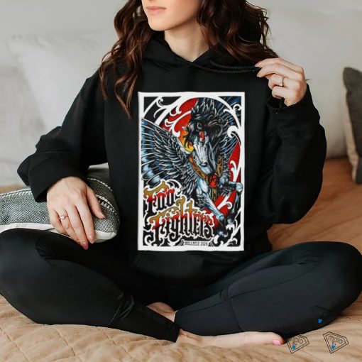 Foo Fighters At Hellfest Clisson France June 27 30 2024 Poster Shirt