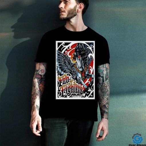 Foo Fighters At Hellfest Clisson France June 27 30 2024 Poster Shirt
