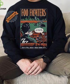 Foo Fighters Citi Field New York City 7 17 24 Poster Shirt