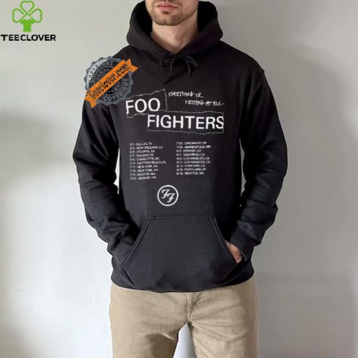 Foo Fighters Everything Or Nothing at All Tour 2024 Shirt