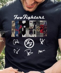 Foo Fighters Logo Signatures T Shirt