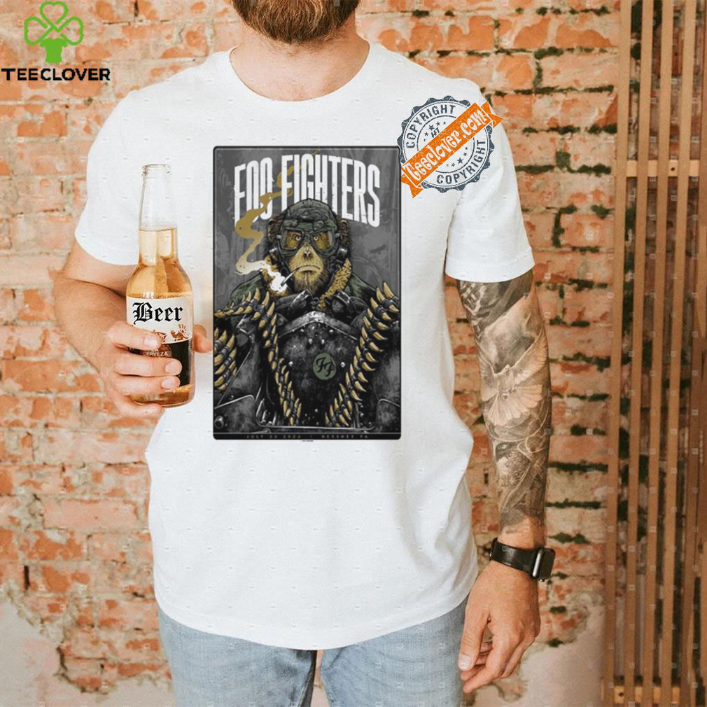 Foo Fighters Tour In Hershey PA On Jul 23 2024 Poster shirt Foo Fighters Tour In Hershey PA On Jul 23 2024 Poster shirt
