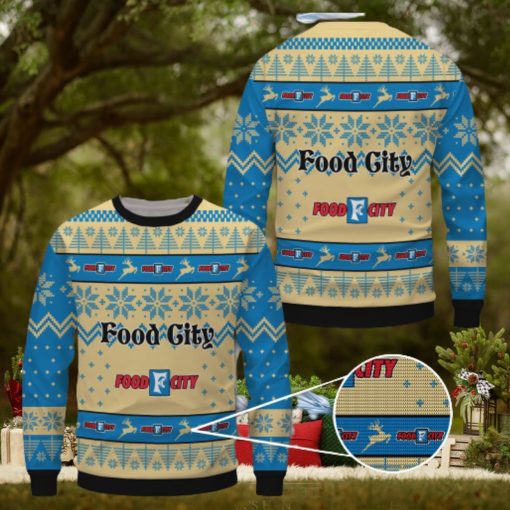 Food City Merry Christmas Ugly Sweater