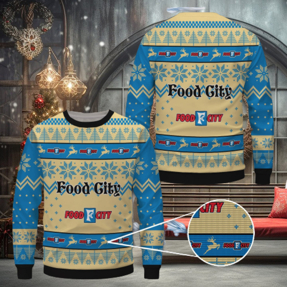 Food City Merry Christmas Ugly Sweater Food City Merry Christmas Ugly Sweater