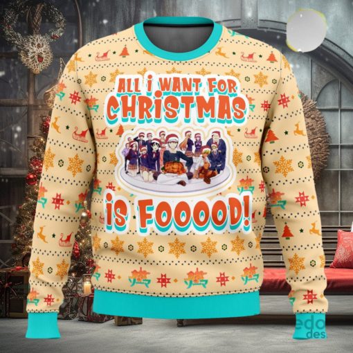 Food Wars Culinary Academy 3D Ugly Christmas Sweater Unisex Christmas Sweater For Men And Women