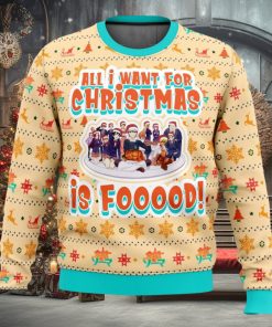 Food Wars Culinary Academy Ugly Christmas Sweater 3D All Over Printed Christmas Sweater