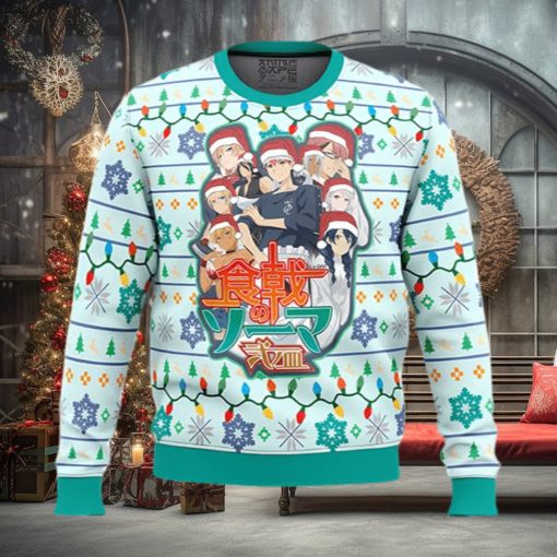 Food Wars Fight to Conquer Ugly Christmas Sweater