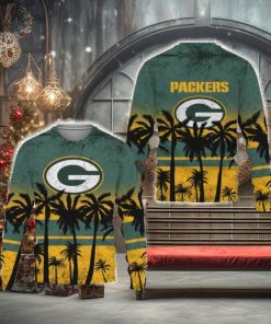 Football American Gradient Unisex Green Bay 3D Sweater Christmas For Fans Gifts