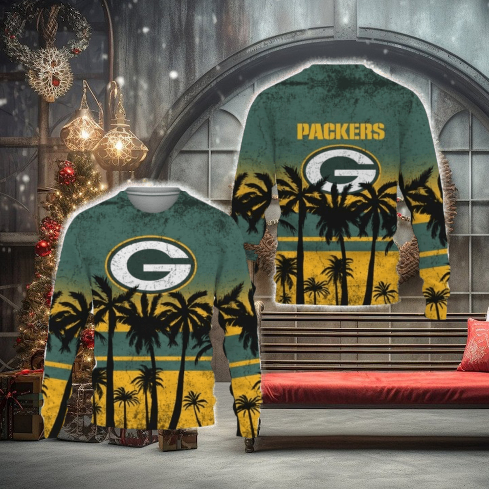 Football American Gradient Unisex Green Bay 3D Sweater Christmas For Fans Gifts Football American Gradient Unisex Green Bay 3D Sweater Christmas For Fans Gifts