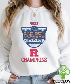 Football Bad Boy Mowers Pinstripe Bowl Champions 2023 Shirt