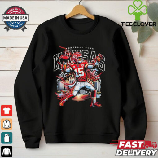 Football Club Kansas City Chiefs Patrick Mahomes 15 graphic shirt
