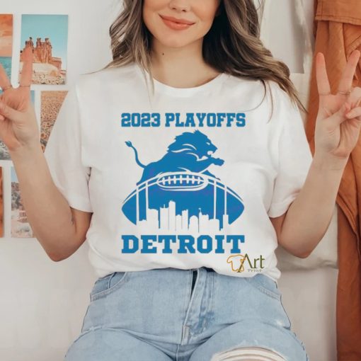 Football Detroit 2023 NFL Playoffs Shirt