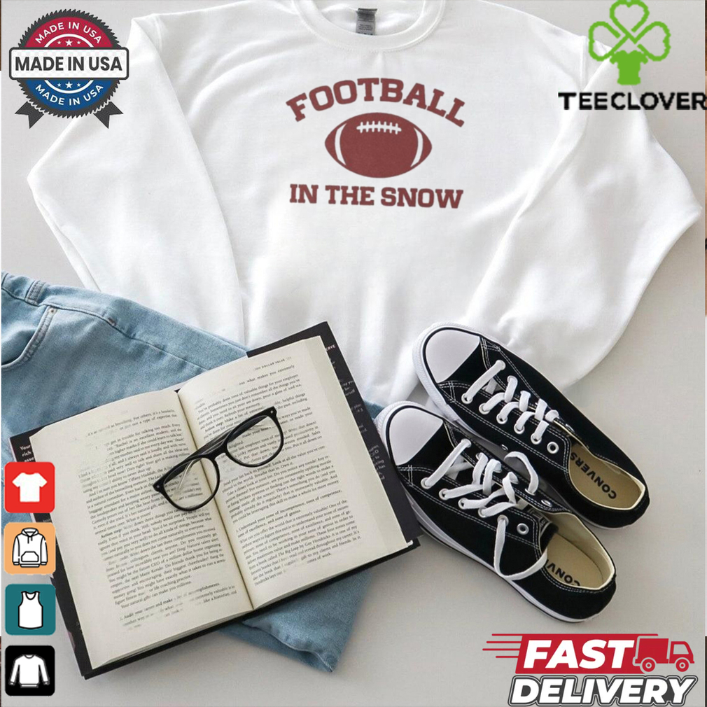 Football In The Snow T shirts Football In The Snow T shirts
