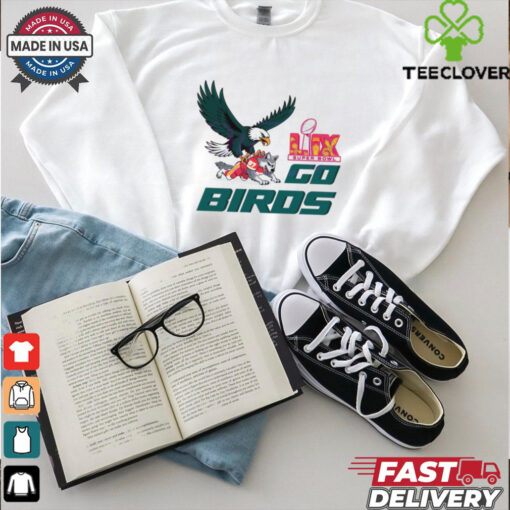 Football Mascost Retro Bird Gang Eagle Super Bowl shirt