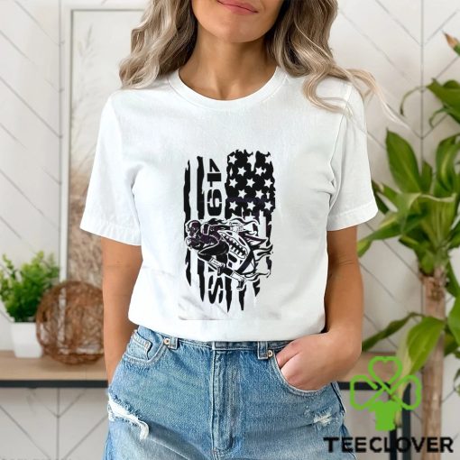 Football Player 49ers Flag Shirt