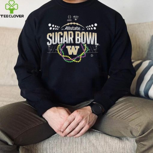 Football Playoff Semifinals Allstate Sugar Bowl 2024 Washington Huskies Champions Logo T shirt