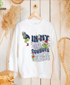 Football Santa Grinch In My Go Cowboys Era T hoodie, sweater, longsleeve, shirt v-neck, t-shirt