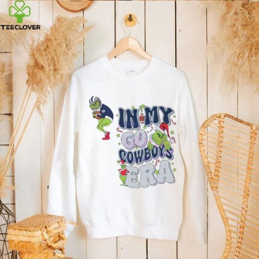 Football Santa Grinch In My Go Cowboys Era T hoodie, sweater, longsleeve, shirt v-neck, t-shirt