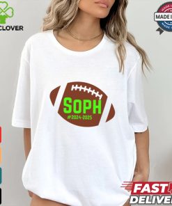 Football Sophomore School Year 2024 2025 In Green T shirt