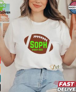 Football Sophomore School Year 2024 2025 In Green T shirt 1 Football Sophomore School Year 2024 2025 In Green T shirt