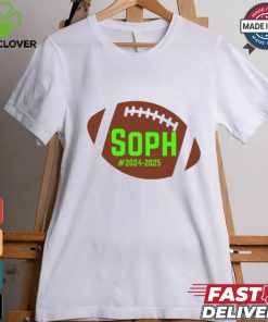 Football Sophomore School Year 2024 2025 In Green T shirt 2 Football Sophomore School Year 2024 2025 In Green T shirt