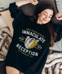 Football Three Rivers Stadium Immaculate Reception Shirt Football Lover Ideas T Shirt Men Women