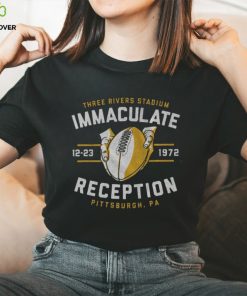 Football Three Rivers Stadium Immaculate Reception Shirt Football Lover Ideas T Shirt Men Women