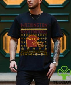 Football Washington Team Funny Wtf Christmas shirt