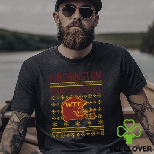 Football Washington Team Funny Wtf Christmas shirt