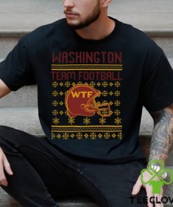 Football Washington Team Funny Wtf Christmas shirt