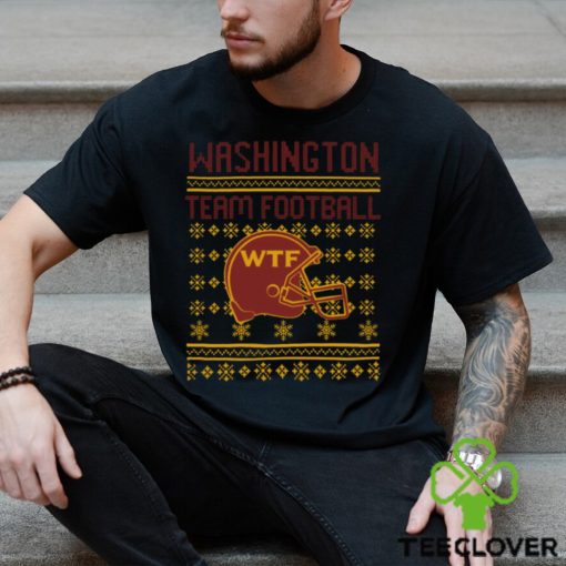 Football Washington Team Funny Wtf Christmas shirt