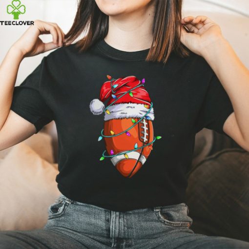 Football Wearing Hat   Christmas Football Classic T Shirt