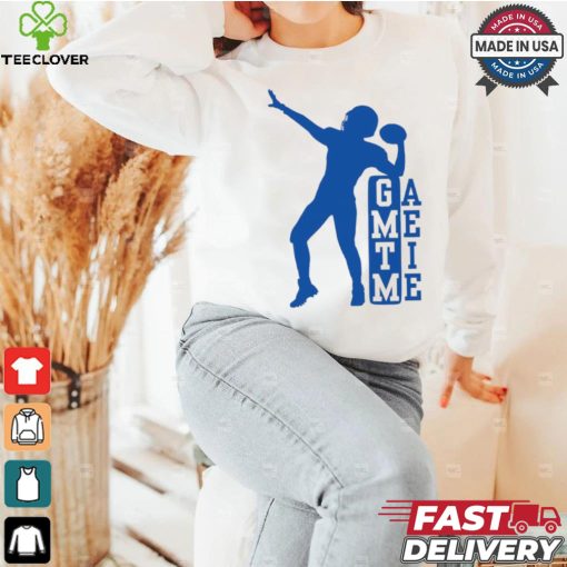 Football game time shirt