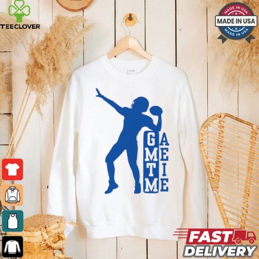 Football game time shirt