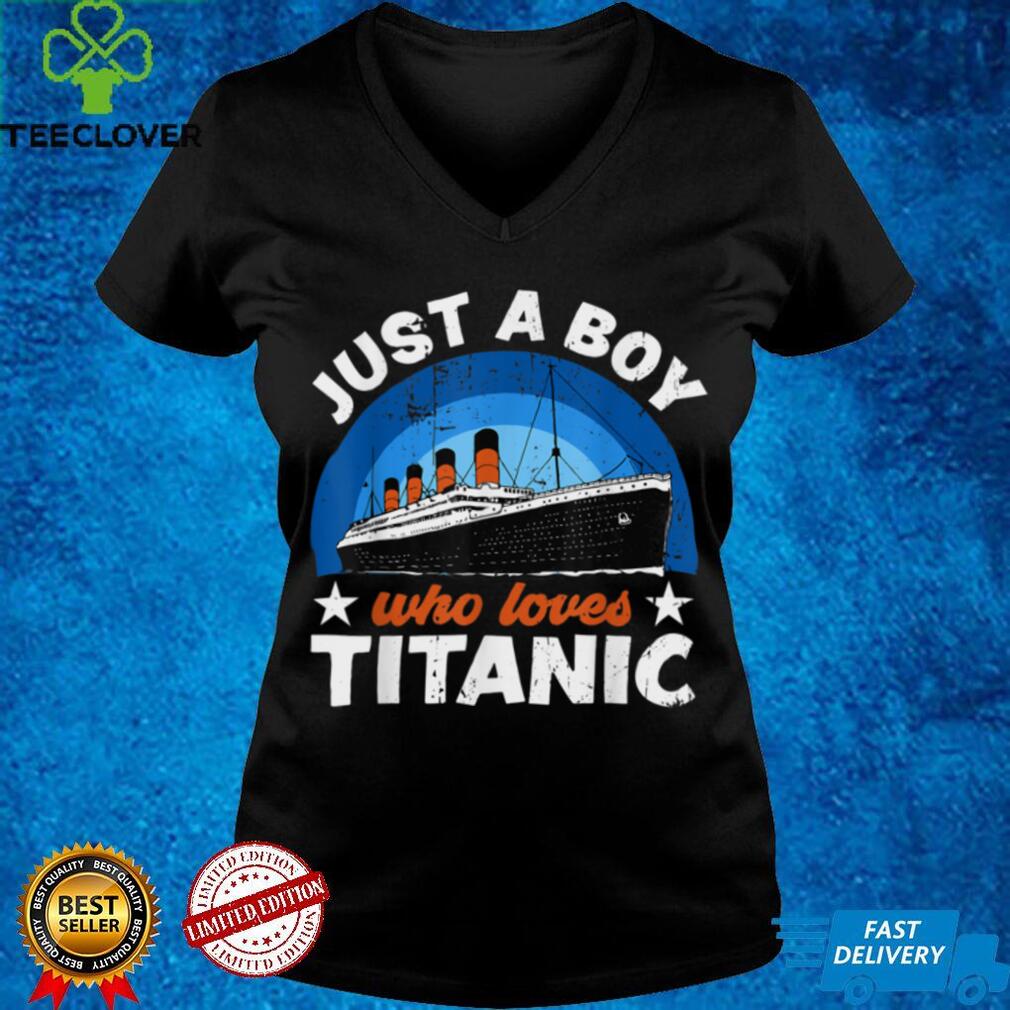 For Boys who just love the RMS Titanic T Shirt