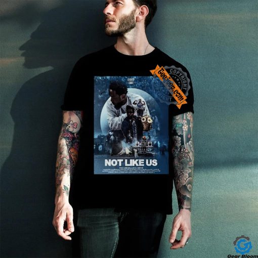 For Kendrick Lamar Not Like Us Official Release On July 2024 Art By Fedeariels Shirt