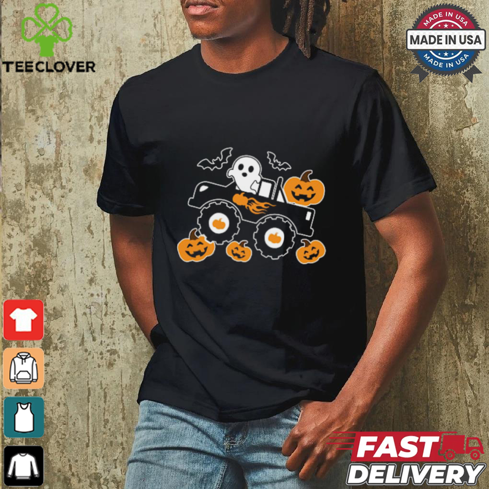 For Kids Boy Monster Truck Pumpkin Halloween T Shirt For Kids Boy Monster Truck Pumpkin Halloween T Shirt