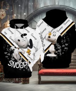For Snoopy Lovers Love Life And Naughty 3D Hoodie Unique T Shirt