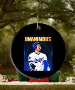 For The 3rd Time Shohei Ohtani Is A Unanimous MVP 2024 Ornament