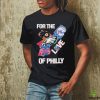 For The Love Of Philly Philadelphia Map Sports Teams Logo Shirt