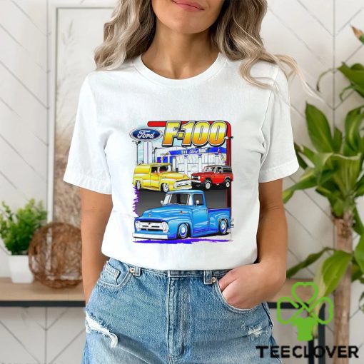 Ford F100 Dan Moore retro car hoodie, sweater, longsleeve, shirt v-neck, t-shirt