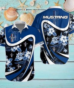 Ford Mustang Hawaiian Shirt And Short New Design For Fans