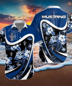 Ford Mustang Hawaiian Shirt And Short New Design For Fans