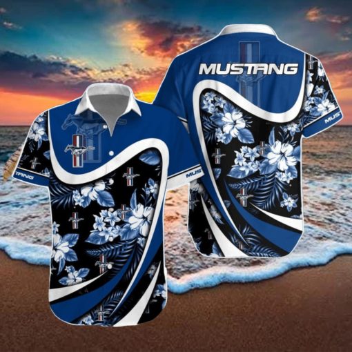 Ford Mustang Hawaiian Shirt And Short New Design For Fans