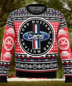 Ford Mustang Ugly Christmas Sweater