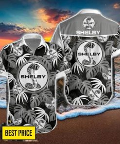 Ford Shelby Leaf Tropical Pattern Hawaiian Shirt For Men Women Car Lover Shirt