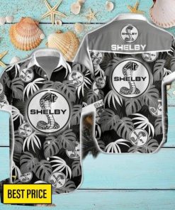Ford Shelby Leaf Tropical Pattern Hawaiian Shirt For Men Women Car Lover Shirt