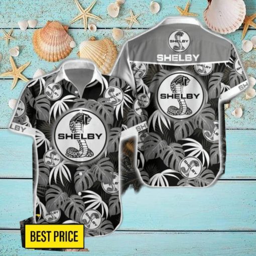 Ford Shelby Leaf Tropical Pattern Hawaiian Shirt For Men Women Car Lover Shirt