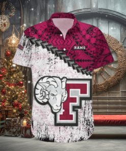 Fordham Rams Hawaii Shirt Grunge Polynesian Tattoo – NCAA