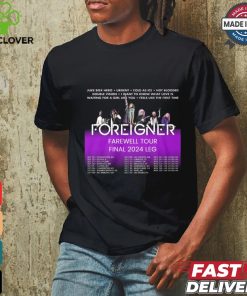 Foreigner Farewell Tour 2024 Shirt